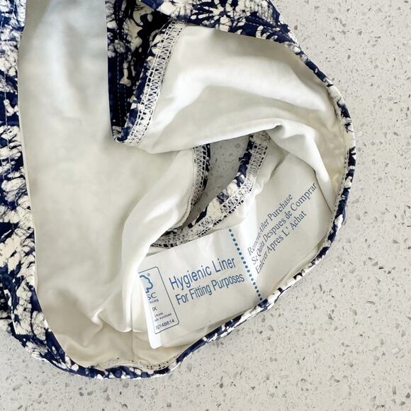 Faherty x Andie Bikini Bottom Island Batik‎ Blue Size Medium - Picture 5 of 6